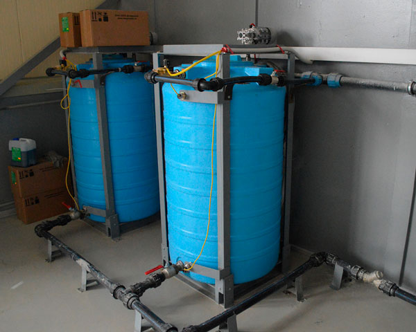 Система очистки промышленных сточных вод