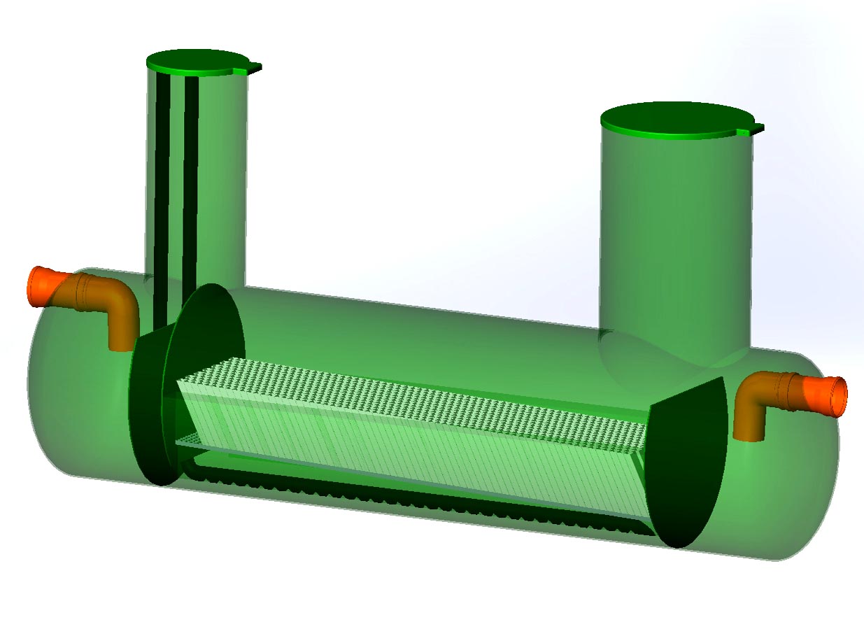 Тонкослойный отстойник — вертикальный и горизонтальный